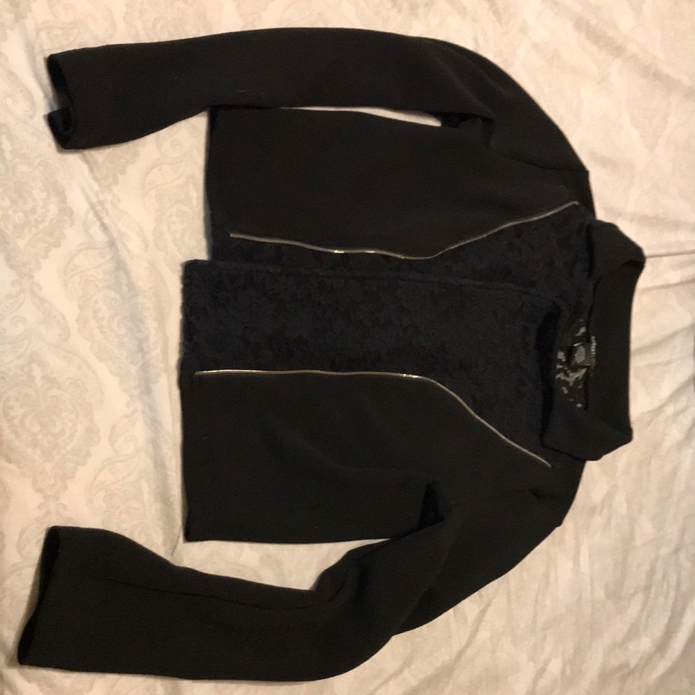 Black lace jacket